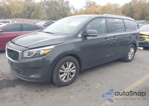 2017 Kia Sedona Lx z USA, uszkodzony, nr VIN KNDMB5C1XH6315376